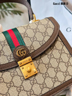 Gucci padlock GG shoulder bag