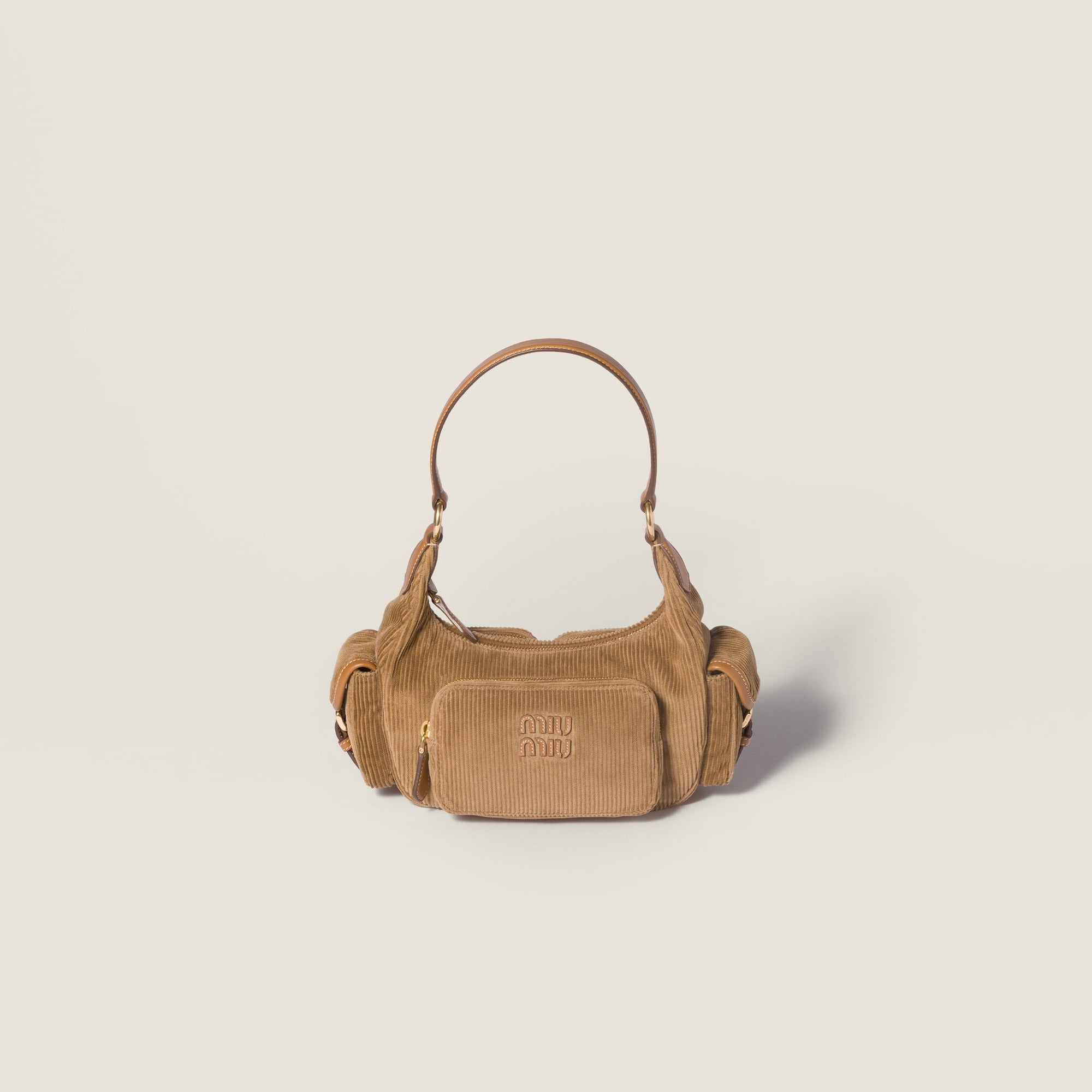MIUMIU Corduroy Pocket Handbag