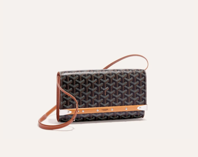 Monte-Carlo PM Clutch Black & Tan