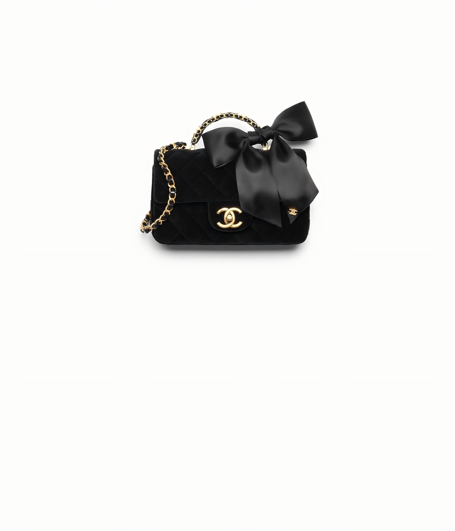 Chanel Mini Flap Pouch with Handle