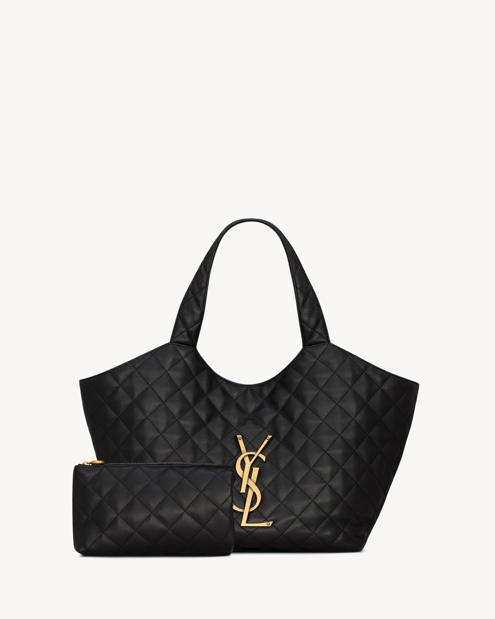 YSL ICARE Medium in quilted nappa