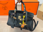 Herms Birkin 30 Togo Leather Handbag