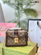 Gucci padlock GG shoulder bag