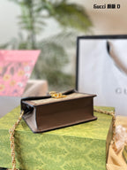 Gucci padlock GG shoulder bag