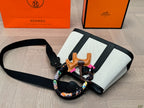 Hermes Garden Tote with Rodeo charm