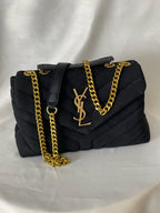 Saint Laurent Loulou Medium Quilted Leather Shoulder Bag