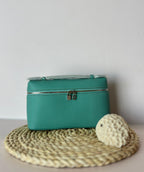 Shein 1pc Plain Litchi Pattern PU Square Crossbody Bag for Women