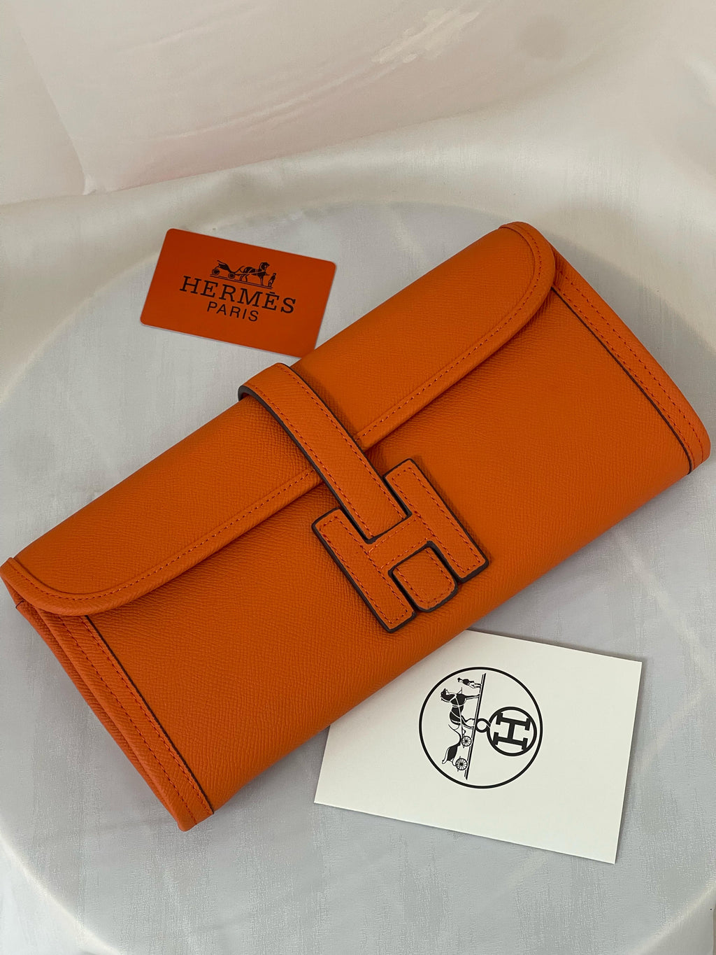 Hermès Jige Élan Clutch