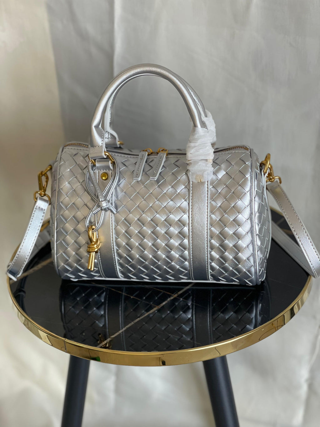 Bottega Veneta Intrecciato Leather Shoulder Bag