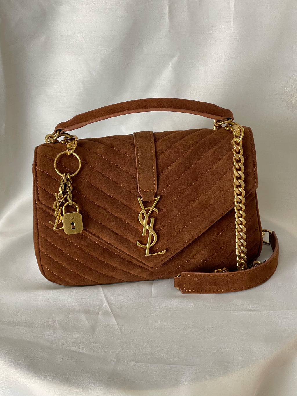 Saint Laurent Loulou Medium Quilted Leather Shoulder Bag