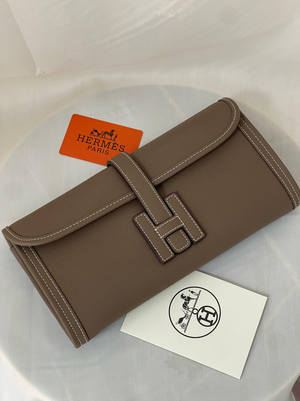 Hermès Jige Élan Clutch